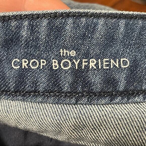 Liverpool Distressed Crop Boyfriend Jeans - Picture 9 of 12